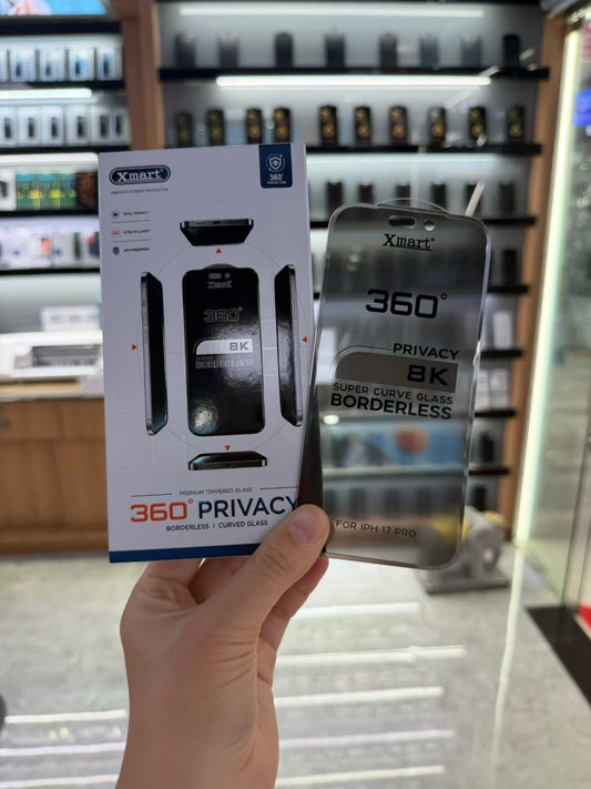 Xmart 8K 360 Privacy BorderLess Glass