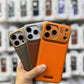 Metal MagSafe Perfume Leather Case