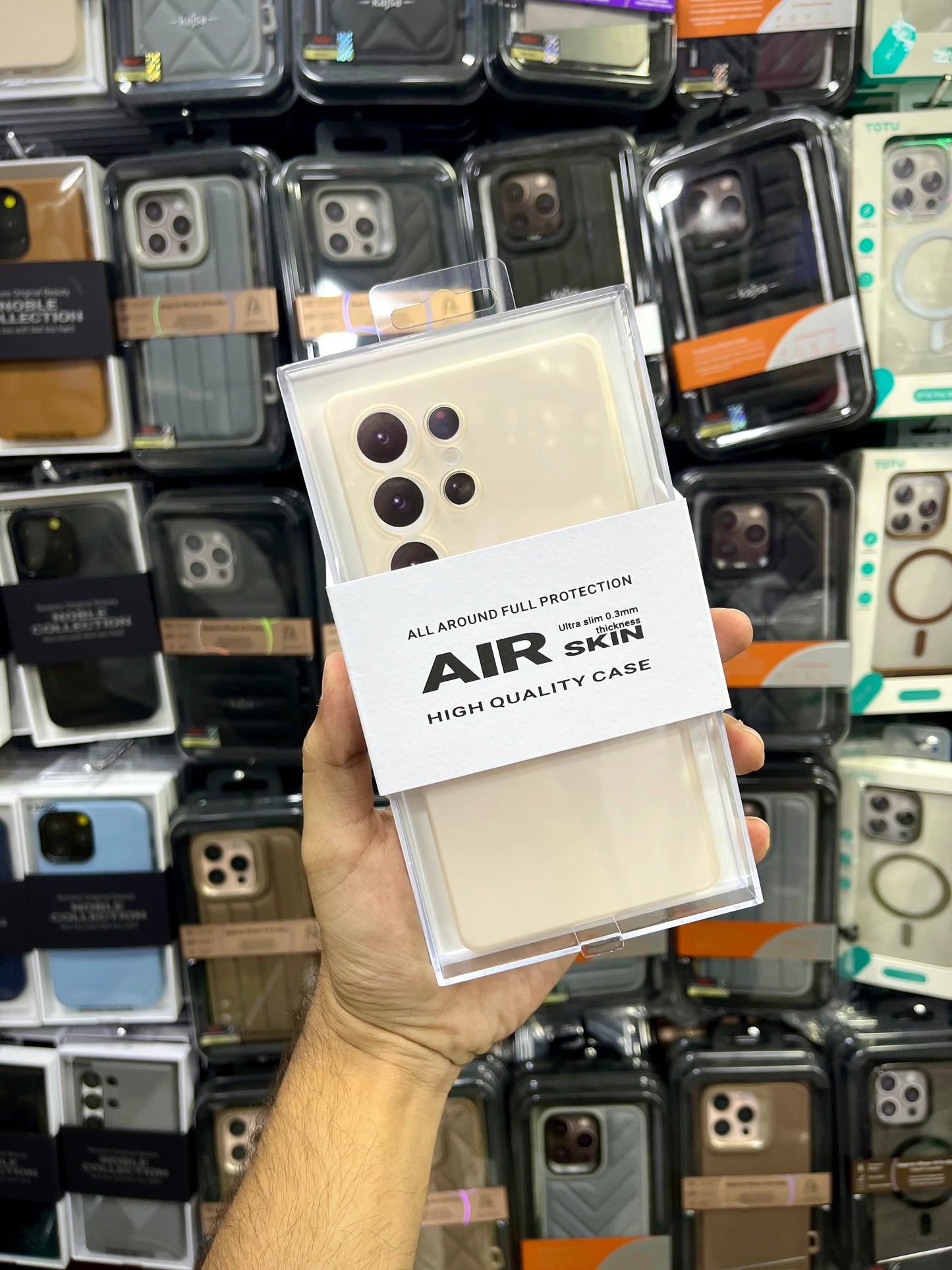 Kzdoo Air Skin Desert Titanium S25 Ultra