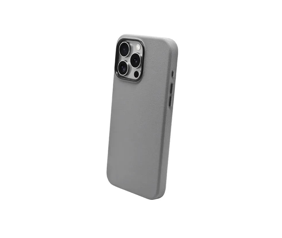 KZDOO Natural Titanium Leather Noble- Iphone 15, 16 Series