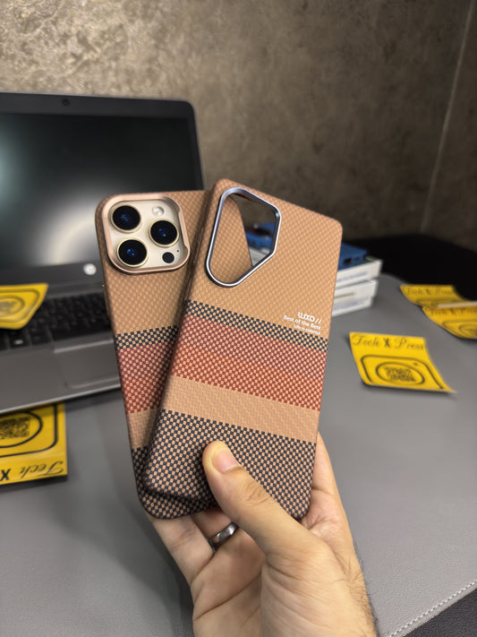 Luxo Life Case- Desert Brown-16 Pro Max