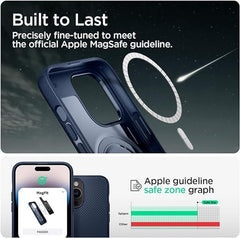 Spigen Iphone Mag Armor Case-Navy Blue