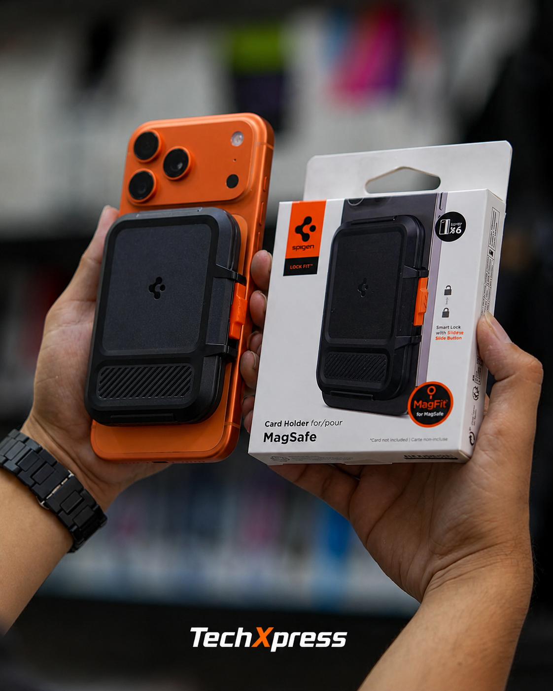 Spigen 1:1 Lock Fit Magsafe Wallet