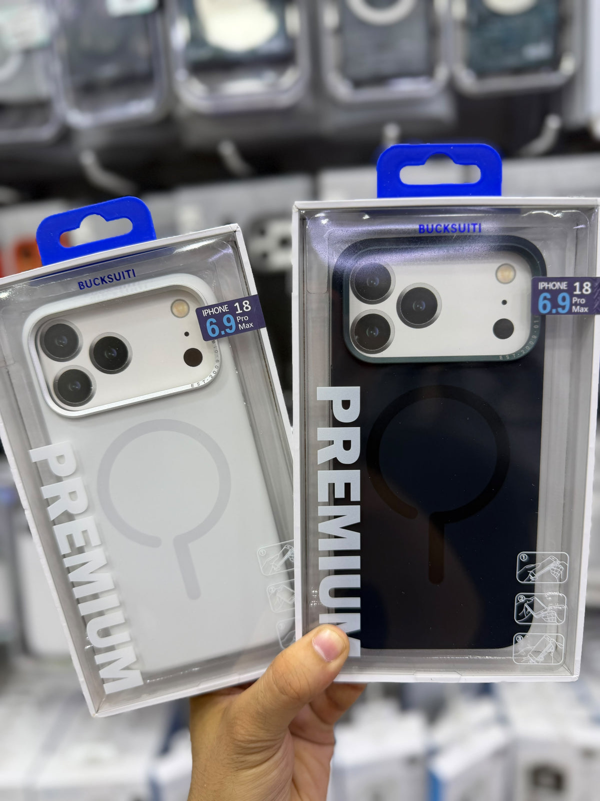 Bucksuiti Silicone Magsafe Cases-18 Series
