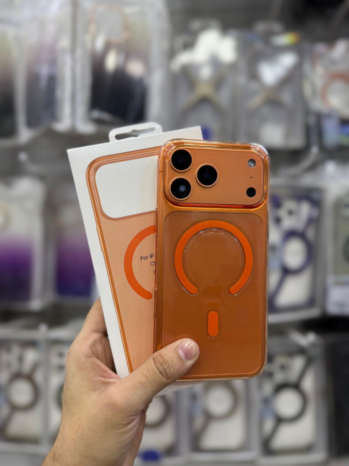 Apple Clear MagSafe Case-17 Series