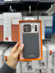 Metal MagSafe Perfume Leather Case