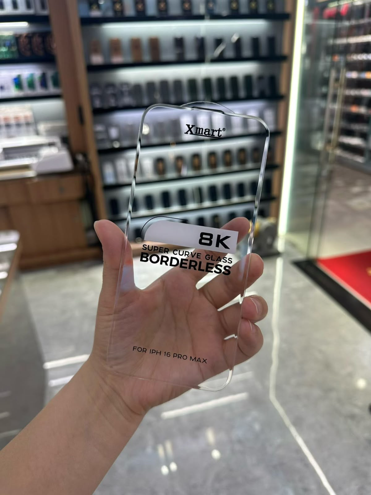 Xmart 8K Borderless Curved Glass