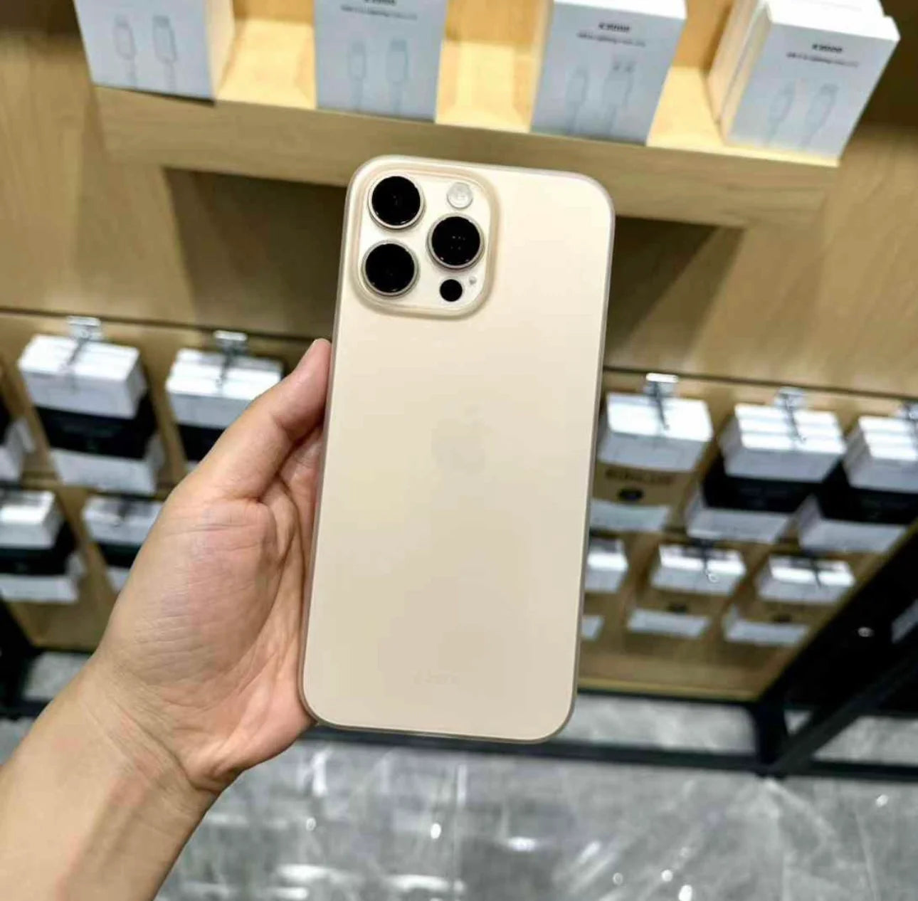 Kzdoo Desert Titanium Air Skin-Iphone 16 Series