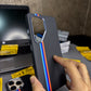 Luxo Life Case- Black Red Striped-Samsung Series