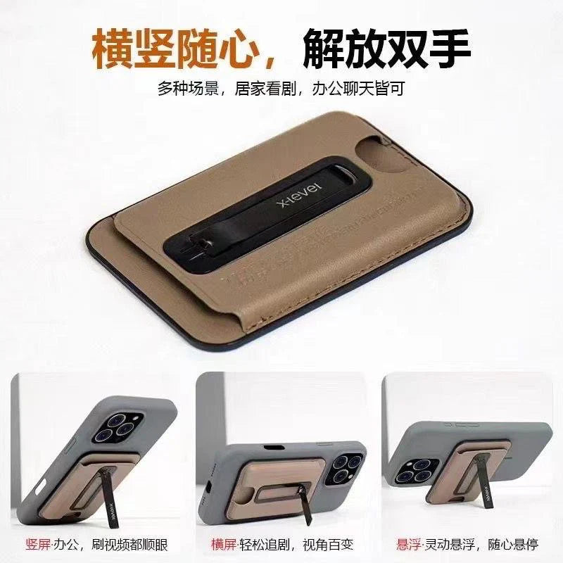 X-LEVEL Magsafe Wallet With Stand