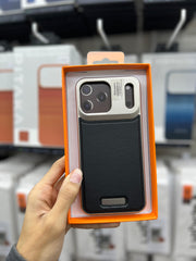 Metal MagSafe Perfume Leather Case