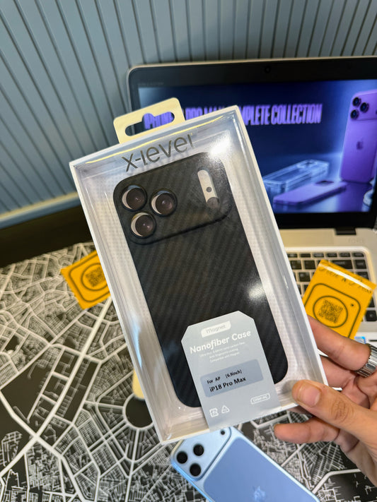 X-Level Nano Fibre Slim Carbon Case-18 Series