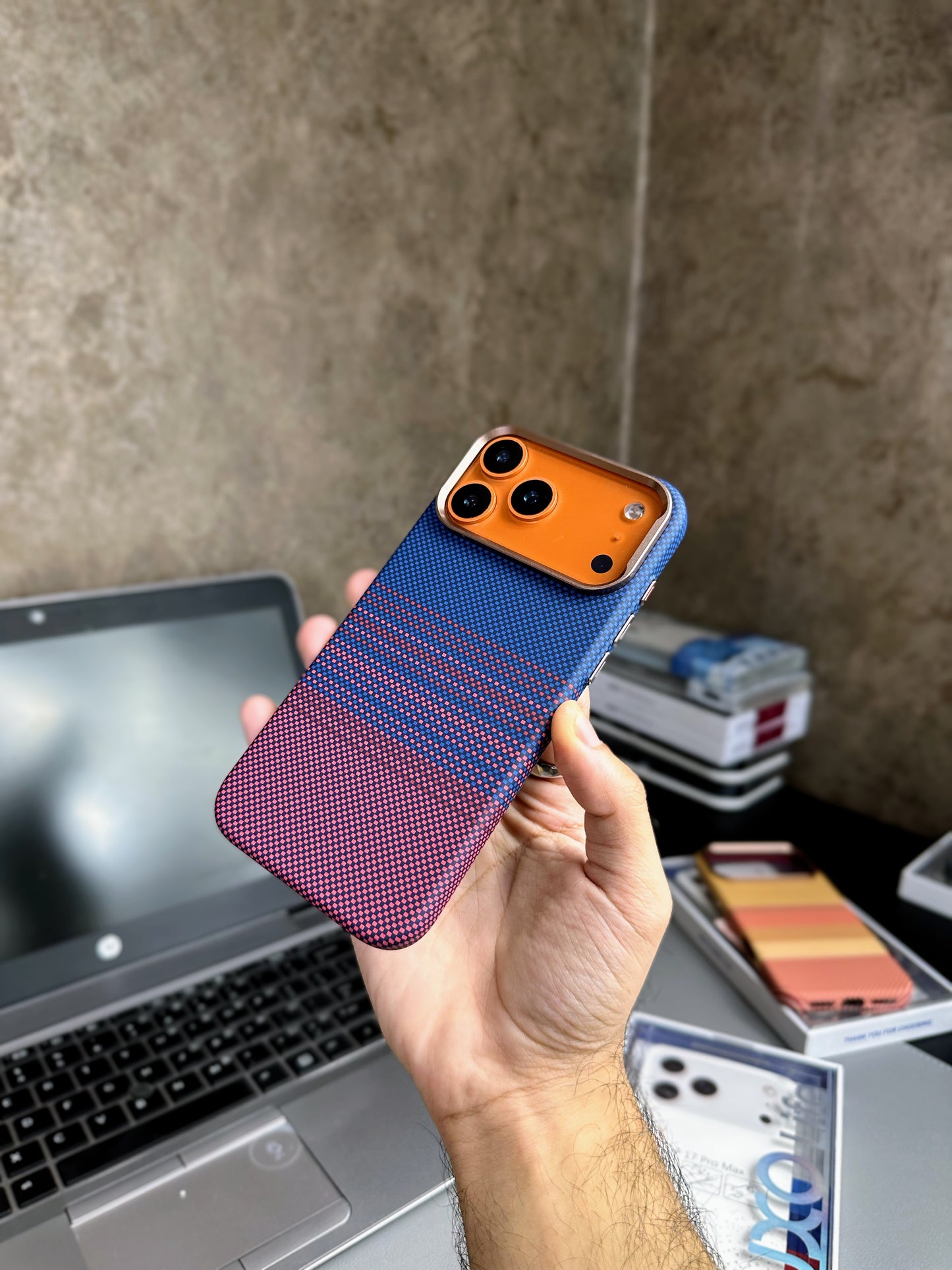 Luxo Pitaka Purple Blue Designed-17 Series
