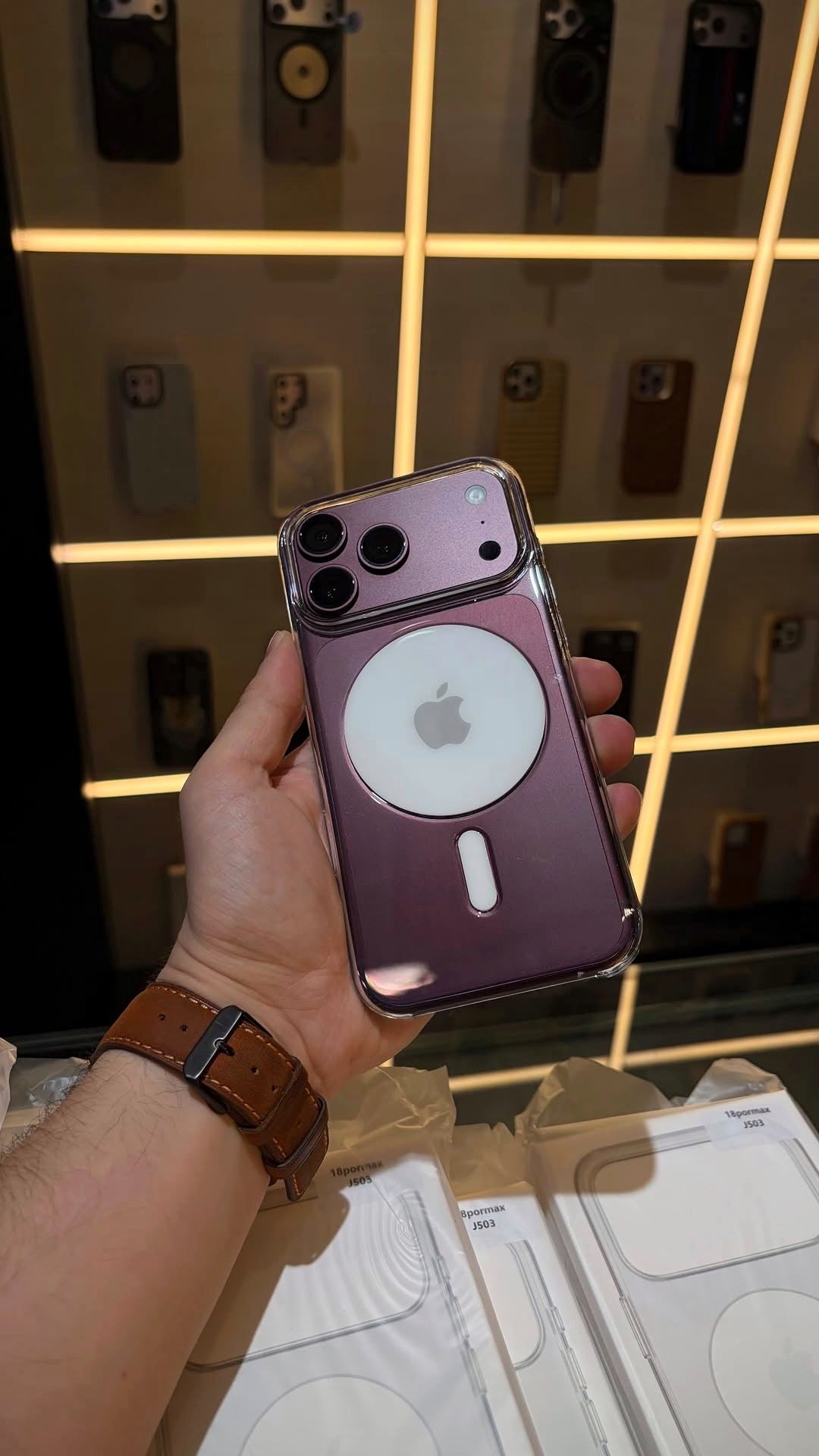 Apple New Clear Case-17,18 Series