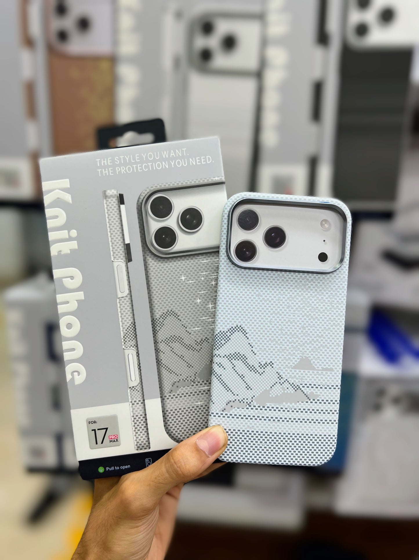 Knit Pitaka Silver Stars 4K