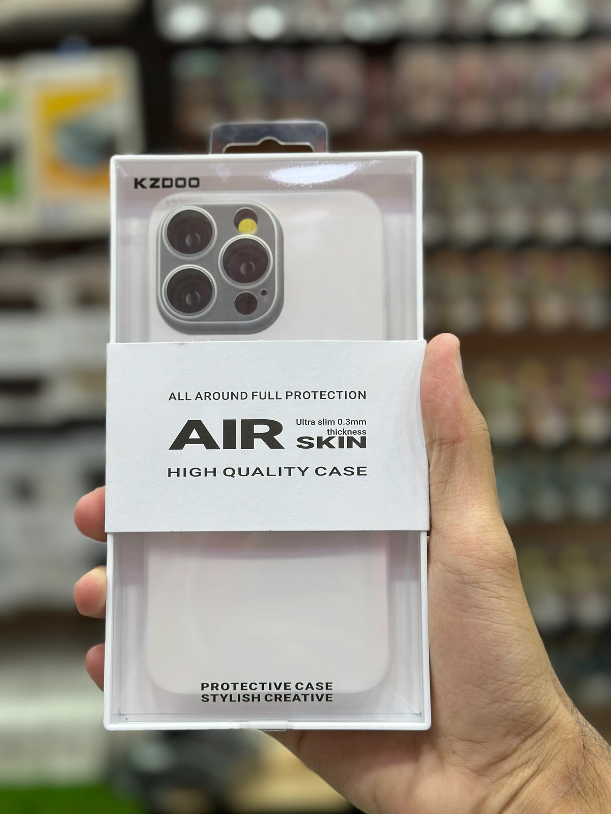 Kzdoo White Air Skin-Iphone Series