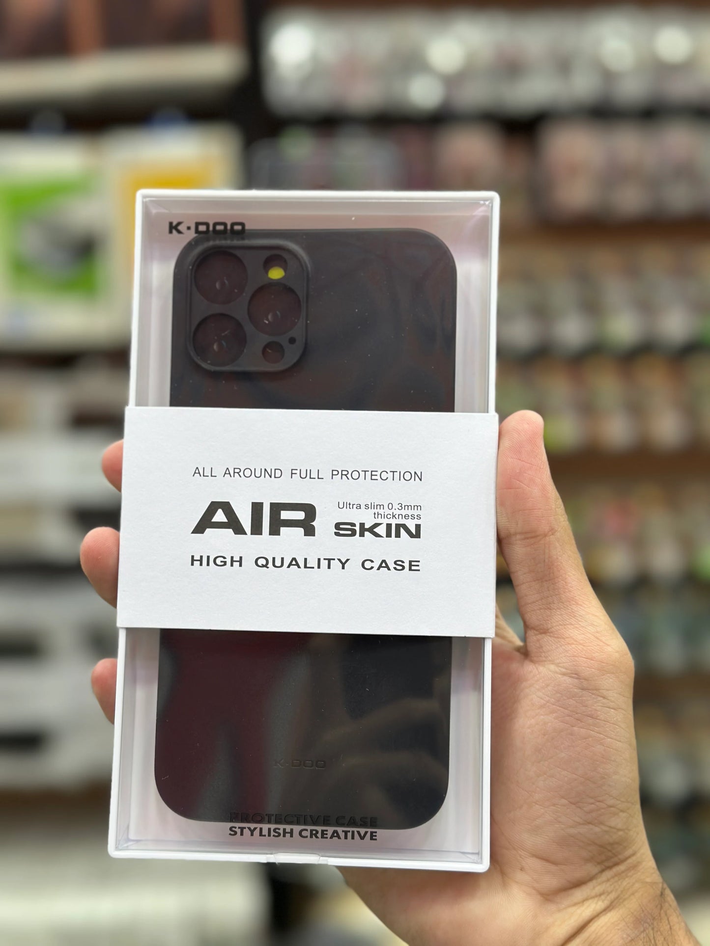 Kzdoo Black Air Skin-Iphone Series