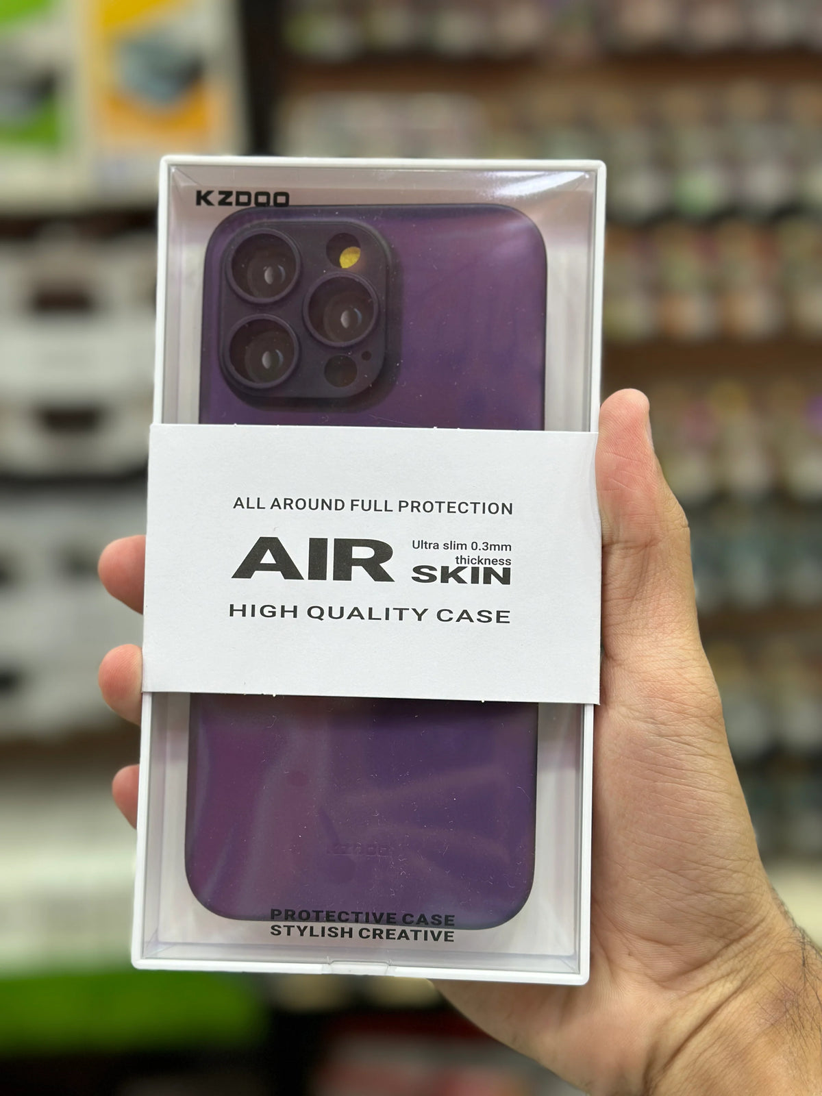 Kzdoo Deep Purple Air Skin-Iphone 14 Series