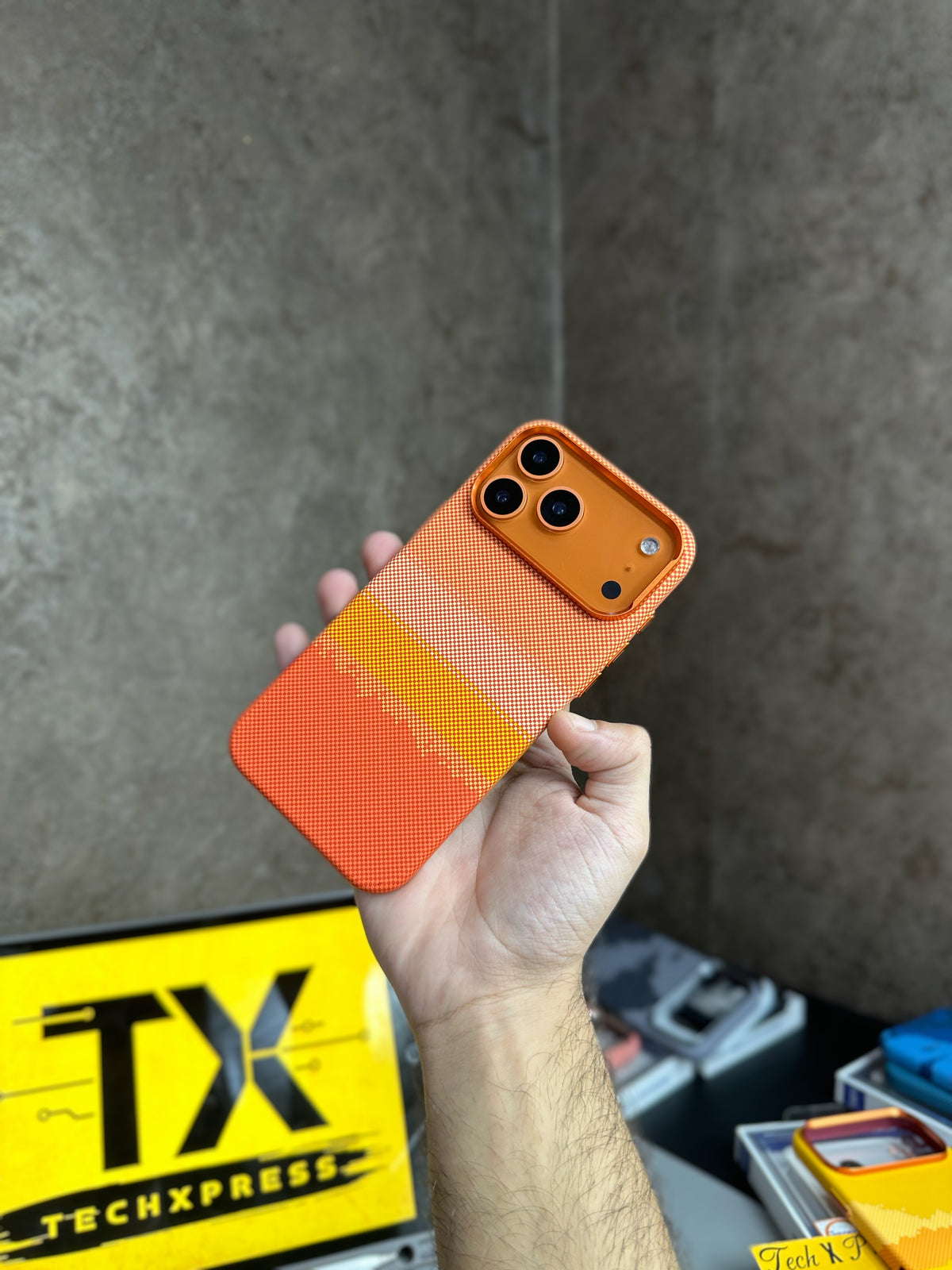 Luxo Pitaka Cosmic Orange Painted-17 Series