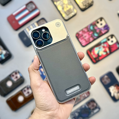Metal MagSafe Perfume Leather Case