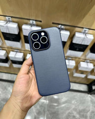 Kzdoo Blue Titanium Leather Noble-Iphone Series