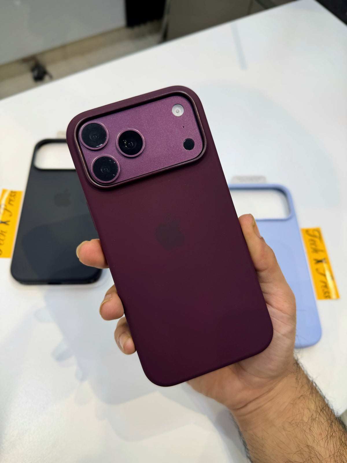 Apple Original Silicone Cases-17,18 Series