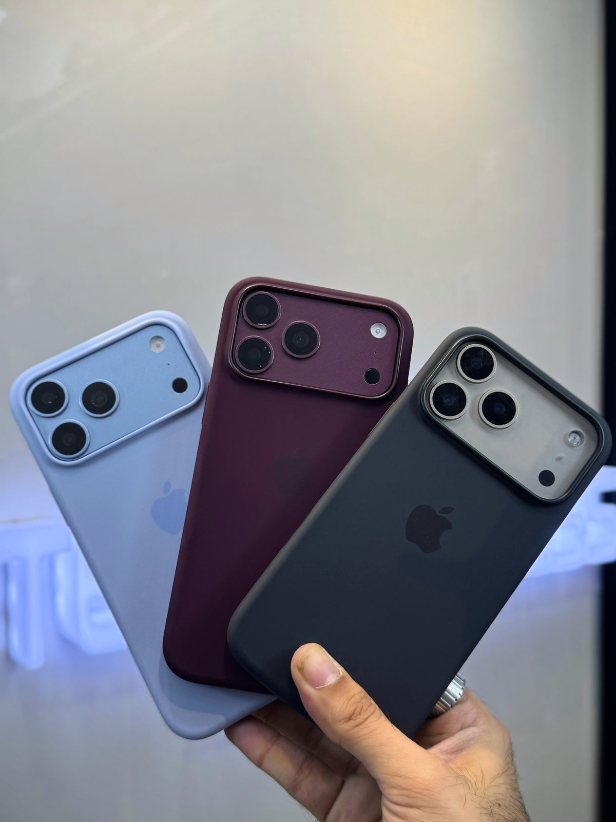 Apple Original Silicone Cases-17,18 Series