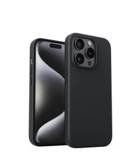 Aukey PC-GJ10C Iphone Silicone Magnetic Liquid MagSafe Phone Case-Midnight