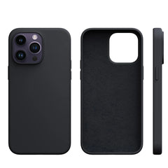 Aukey PC-GJ10C Iphone Silicone Magnetic Liquid MagSafe Phone Case-Midnight