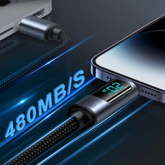 Joyroom S-CL020A16 USB C To Lightning Cable 20W 1.2m with LED Display