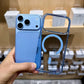 Kzdoo Ice Guard Coloured Clear Magsafe Cases-18 Series