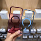 Kzdoo Ice Guard Coloured Clear Magsafe Cases-18 Series