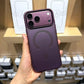 Kzdoo Burgundy Matt Guard Magsafe Case-18 Series