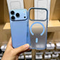 Kzdoo Glacier Blue Matt Guard Magsafe Case-18 Series
