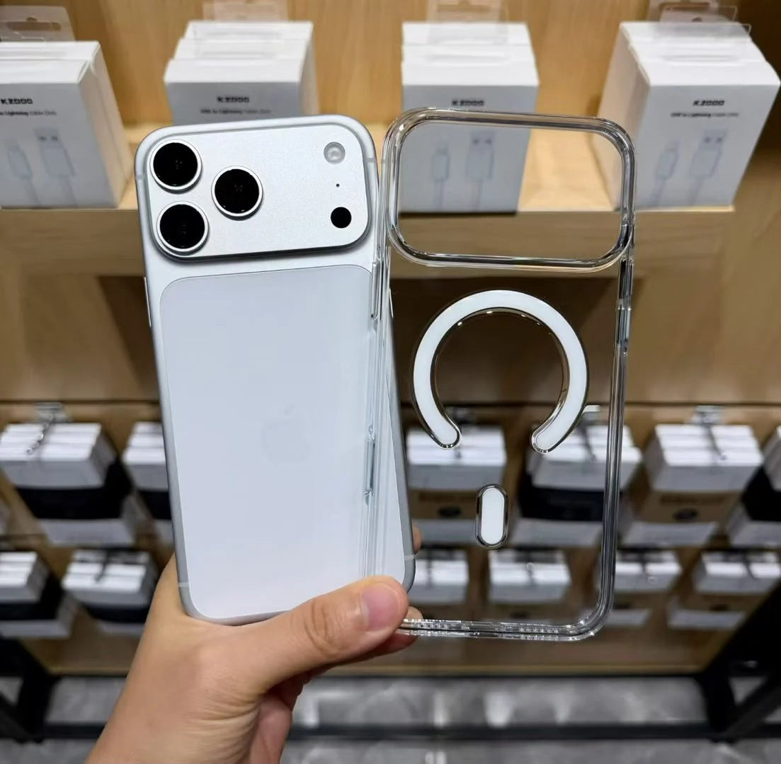 Kzdoo Ice Guard Coloured Clear Magsafe Cases-18 Series