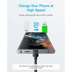 Anker 322 60W USB-C to USB-C Cable (Type-C) at Techxpress